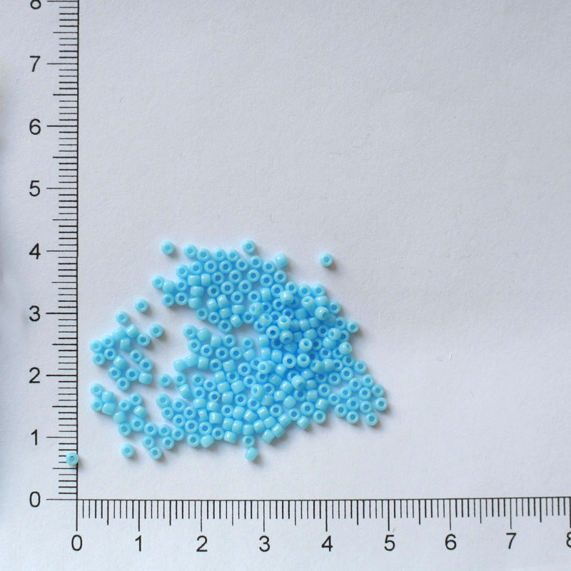 Toho 11/0 Opaque Blue Turquoise 10g