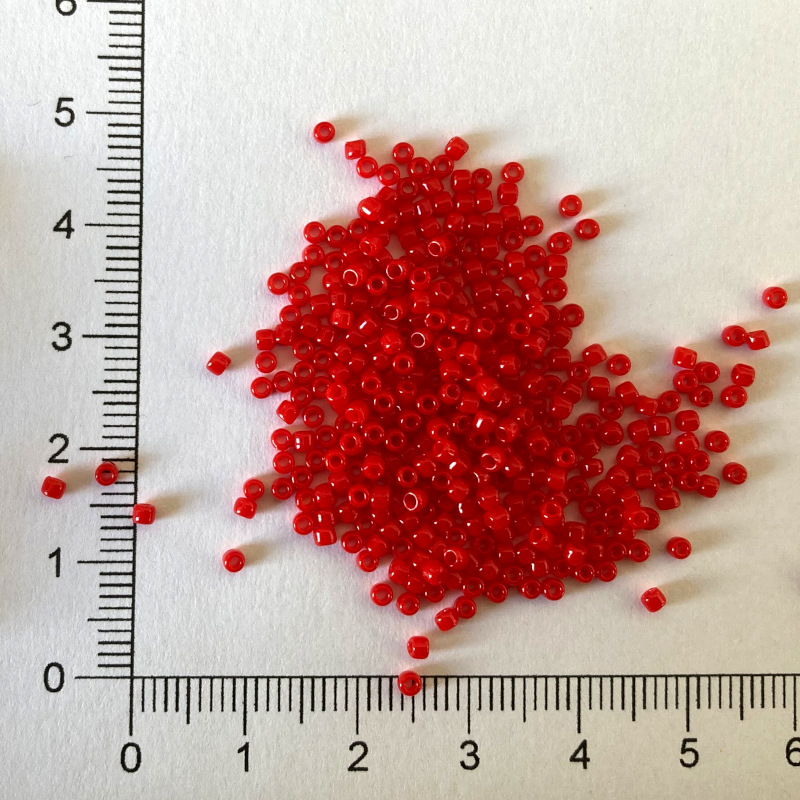 Toho 11/0 Opaque Cherry 10g