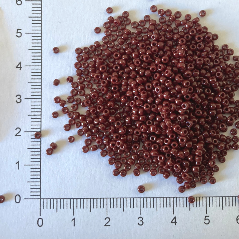Toho 11/0 Opaque Oxblood 10g