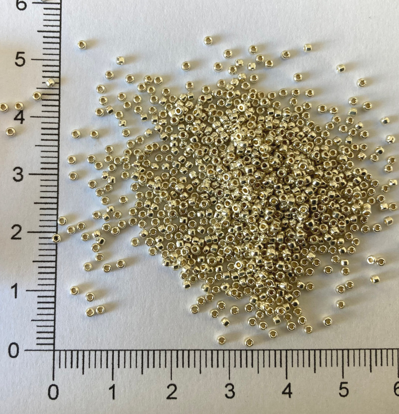Toho 15/0 PF Galvanized Aluminium 5g