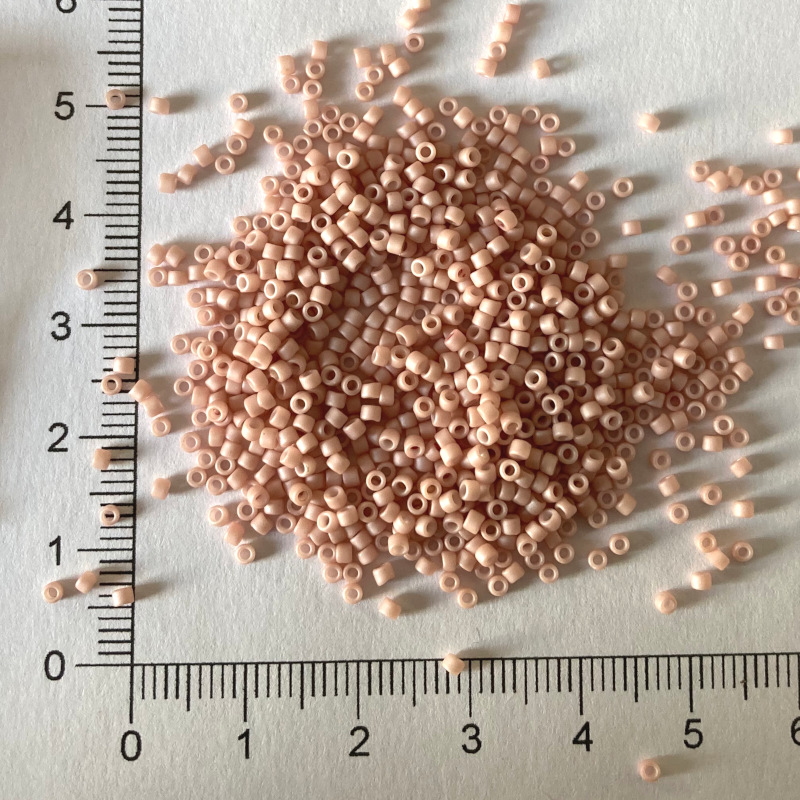 Toho Treasure 11/0 Opaque Pastel Frosted Shrimp 5g