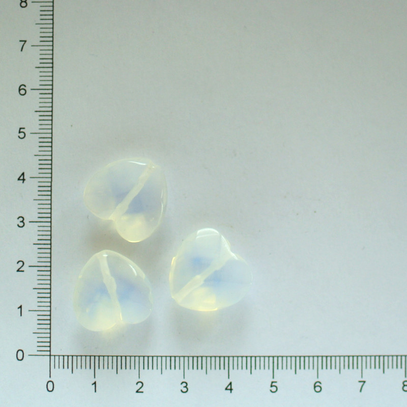 Opalit srdce 18x19mm