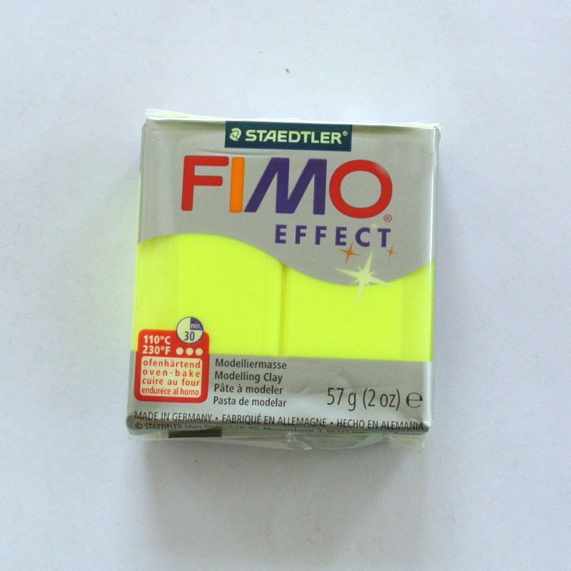 FIMO Effect neon žlutá