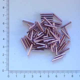 Skleněné tyčky 15mm fialová světlá (10g)