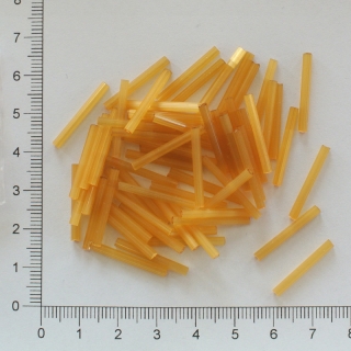 Skleněné tyčky 20 mm zlatý alabastr (10g)