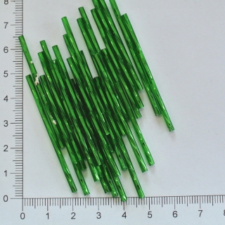 Skleněné tyčky 50 mm zelené (10g)