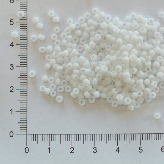 Toho 8/0 Opaque Frosted White 10g