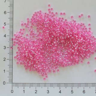 Toho 11/0 Silver Lined Pink 10g