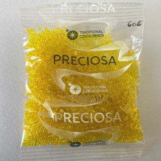 Rokajl průhl. žlutý 10/0