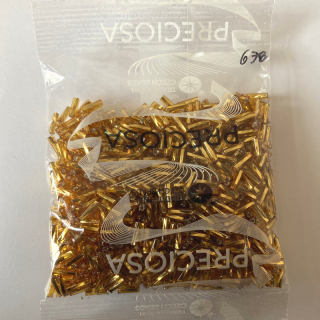 Rokajl zlatý průtah tyčky cca 6mm