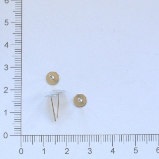 Puzeta nalepovací 12x6mm 316L (4ks)