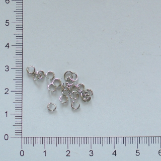 Kroužky 316L 4mm tl. 0,8mm (20ks)
