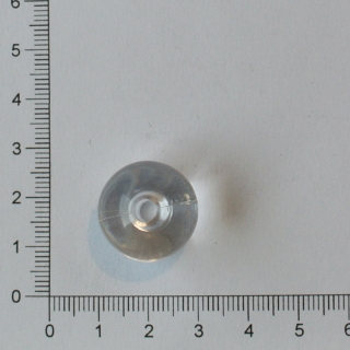 Plastový korálek čirý 2cm