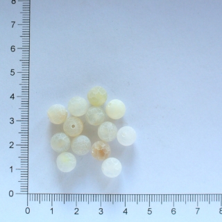 Achát práskaný světlý 8mm 