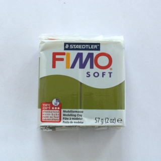 FIMO Soft olivově zelená