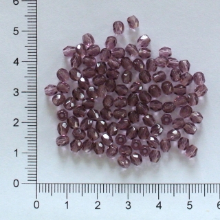 Skleněné ohňovky 4mm fialová (100ks)
